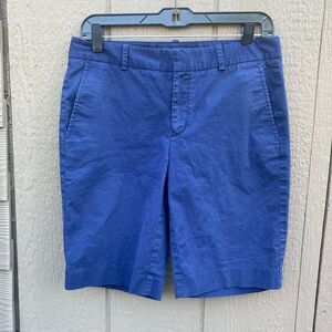 Ralph Lauren gold classic golf fit blue shorts  women’s size 8